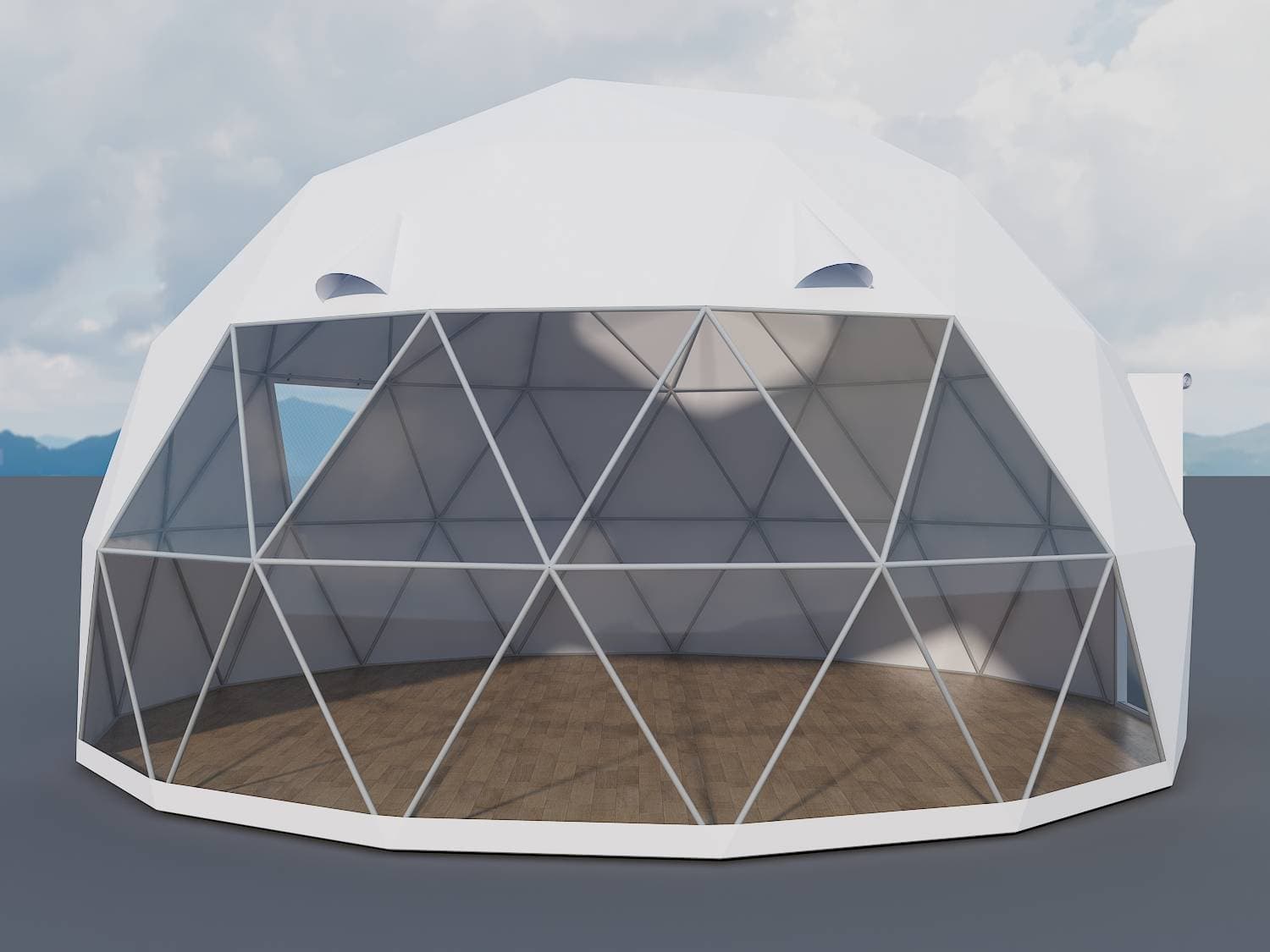 Domo PVC Sin Accesorios 6 Metros - Imagen 2