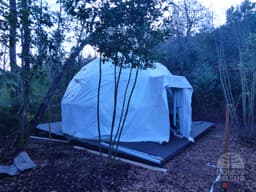 Domo para Glamping – Proyecto Roblerías