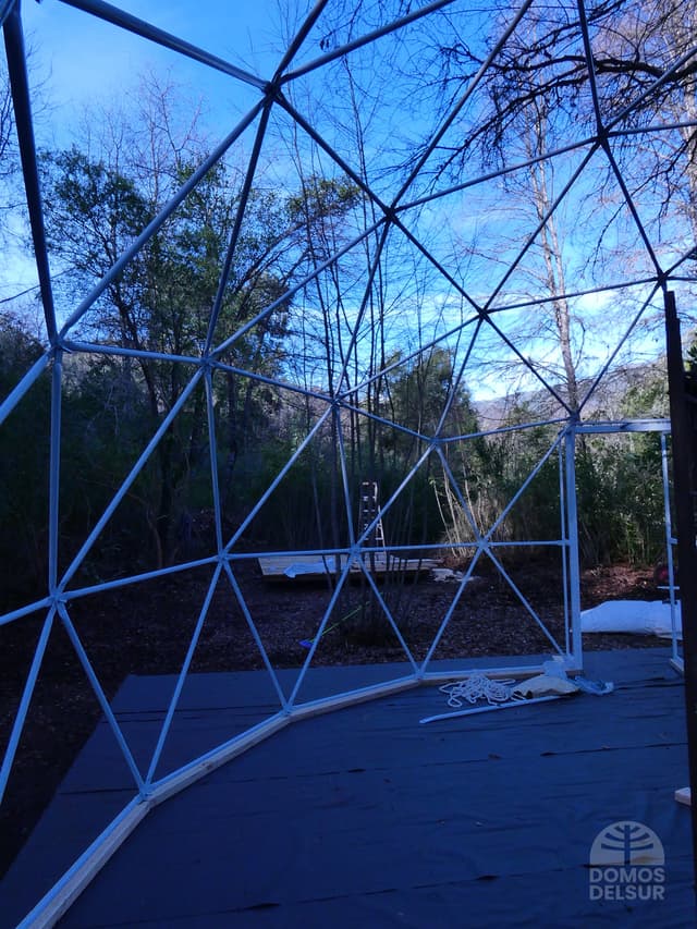 Domo para Glamping – Proyecto Roblerías