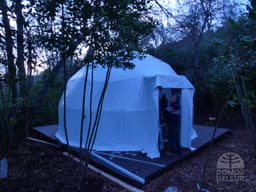 Domo para Glamping – Proyecto Roblerías