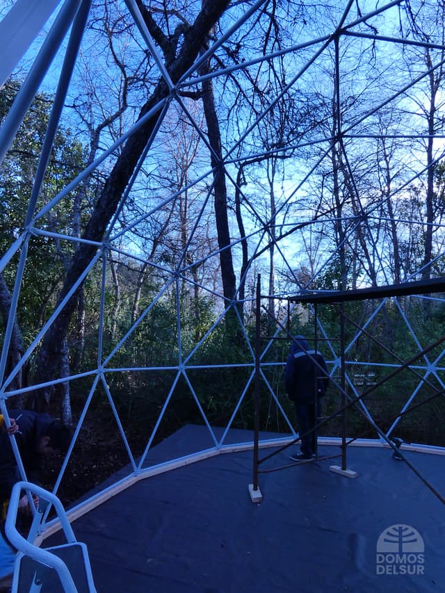 Domo para Glamping – Proyecto Roblerías