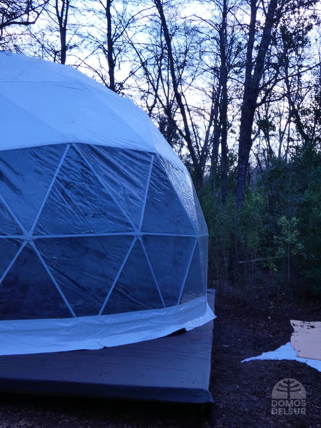 Domo para Glamping – Proyecto Roblerías