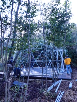 Domo para Glamping – Proyecto Roblerías