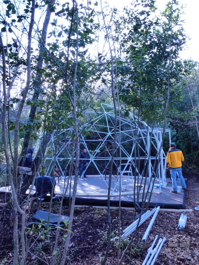 Domo para Glamping – Proyecto Roblerías